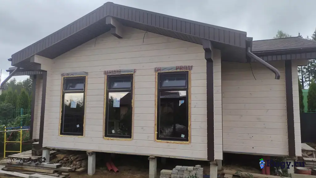 Шлифовка и покраска деревянных домов