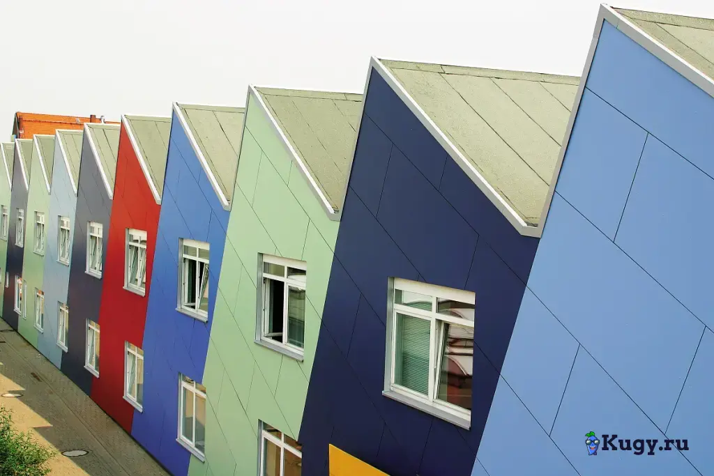 HPL панели современные решения для навесных вентилируемых фасадов , наружная отделка фасадов архитектурным декоративным слоистым пластиком компакт КМ1