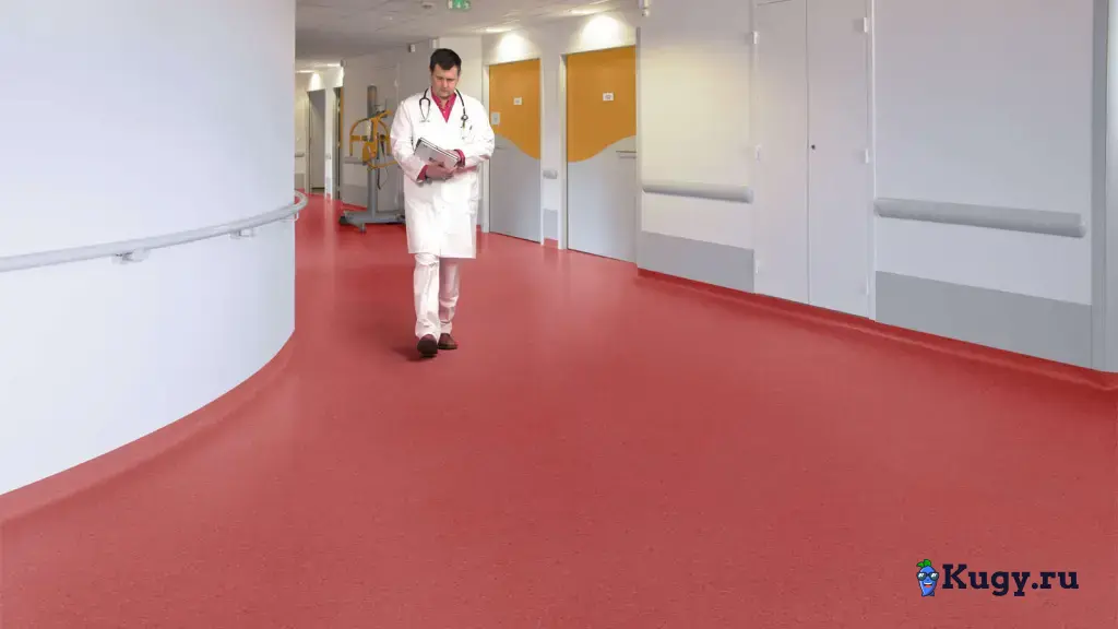 Профессиональные полы для интенсивного использования: Гомогенный коммерческий линолеум LG Hausys